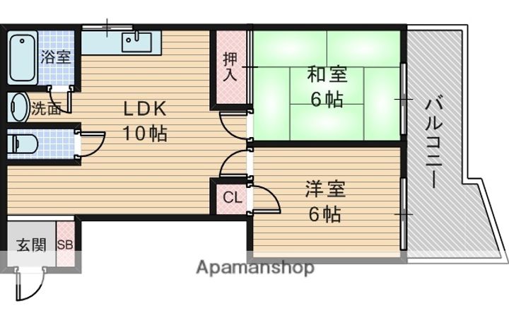 ハイツミツヒサの間取り