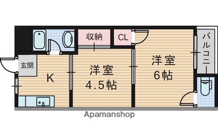 宮井マンションの間取り