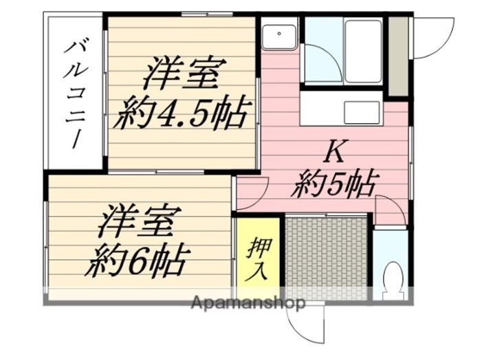 GS服部の間取り