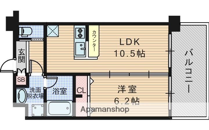 プレジオ豊中の間取り