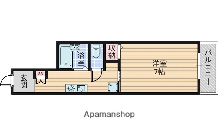 カーサティエラの間取り