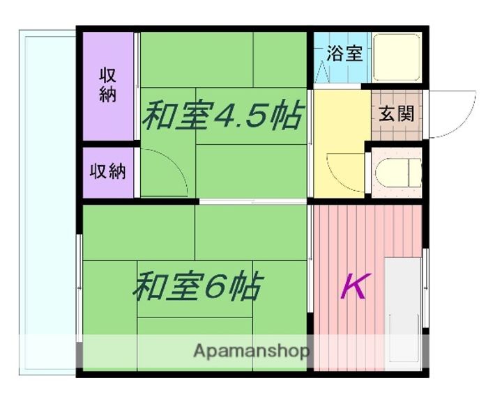 小西第一住宅の間取り