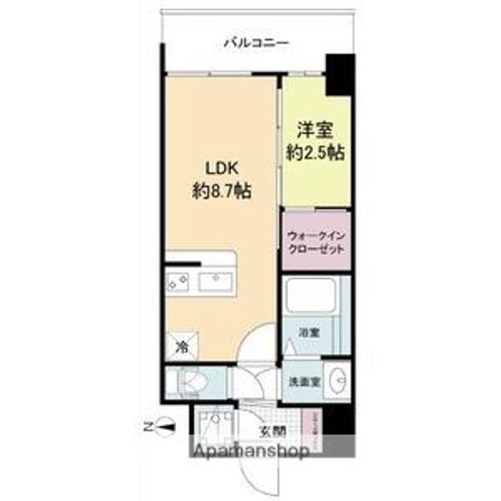 セレニテ新大阪グランデ ミリューの間取り