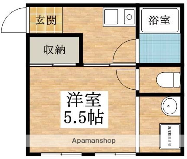 坂本第二マンションの間取り