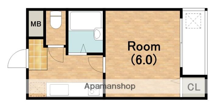 天美TKDハウスPARTⅡの間取り