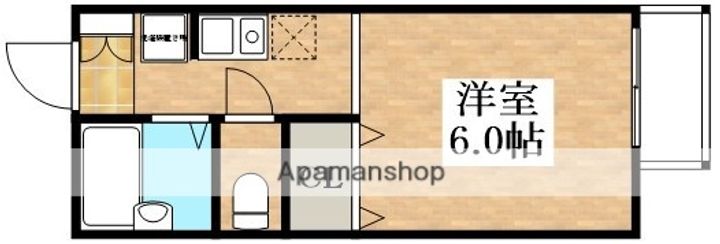 セジュールF B棟の間取り