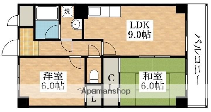 ヴィラシャトーの間取り