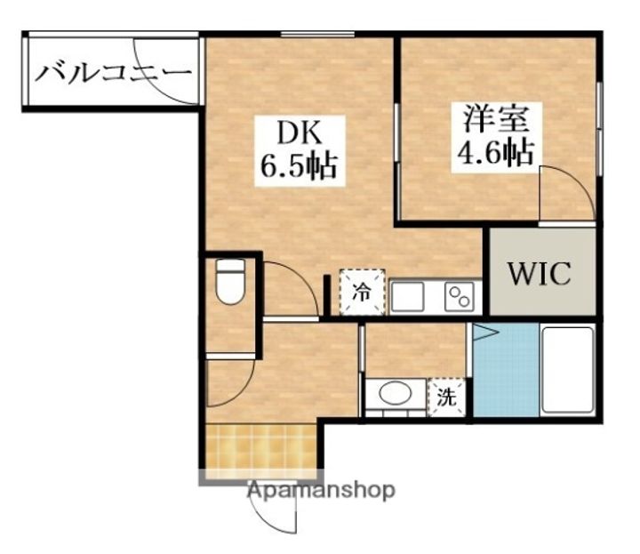 フジパレス平野背戸口の間取り
