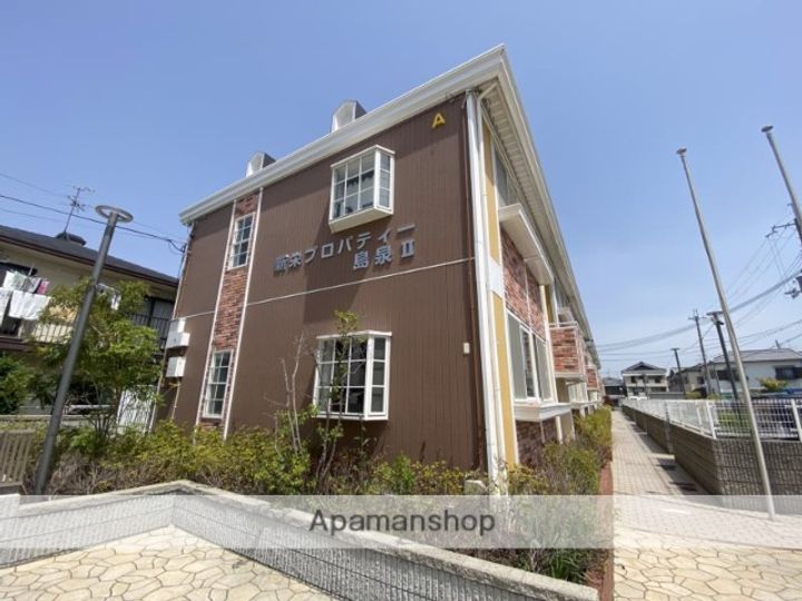 新栄プロパティー島泉Ⅱ A棟の外観