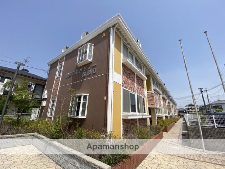 新栄プロパティー島泉Ⅱ A棟の外観