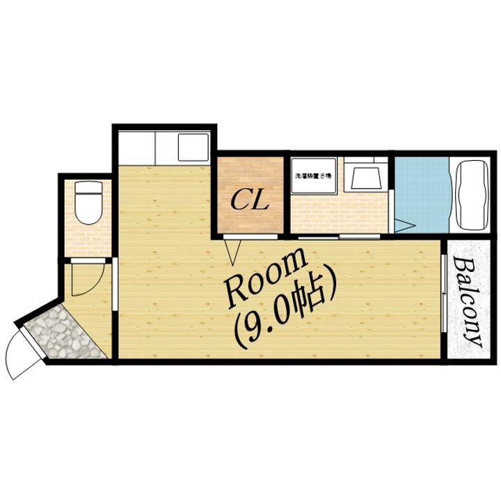 ハッピーレジデンスの間取り