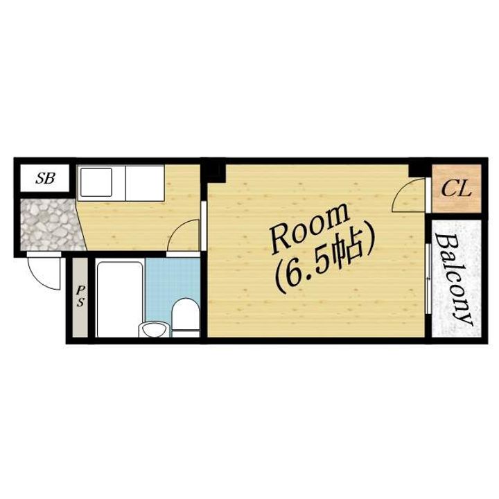 マンションルドンの間取り