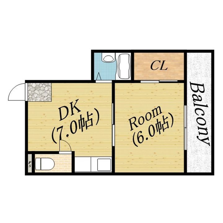 エクセレント新森の間取り