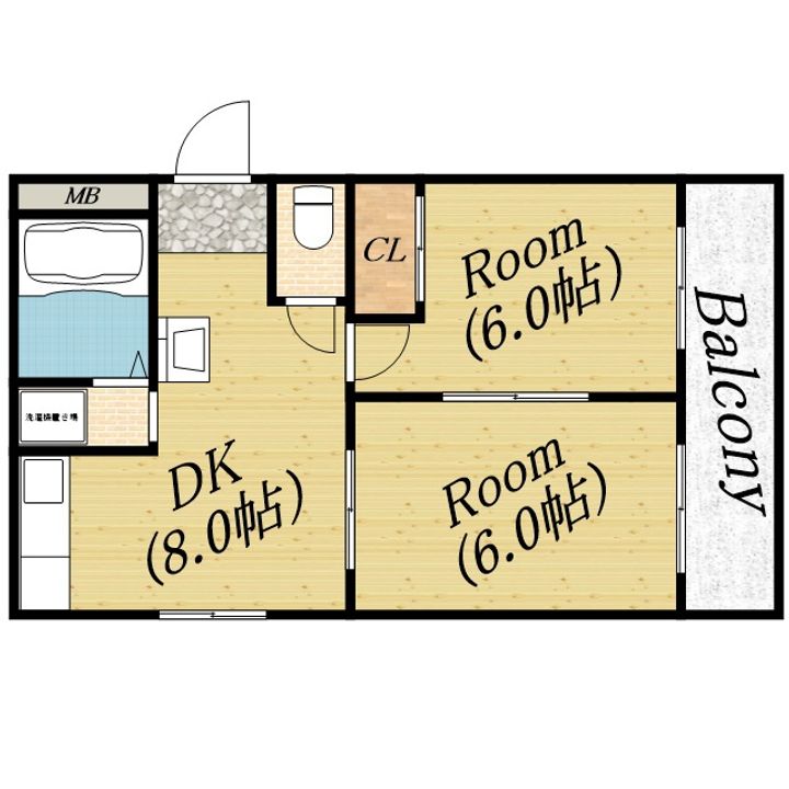 ハーモニー大宮の間取り