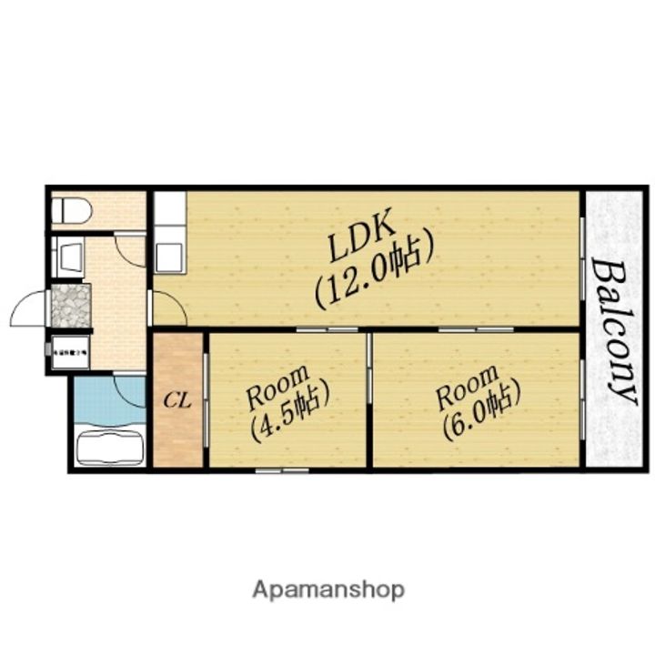 ガーデンハイツ藤田の間取り