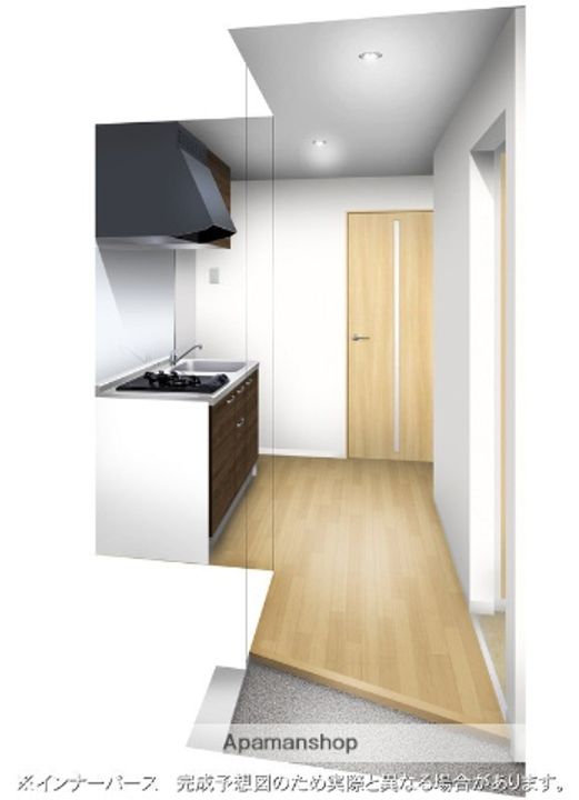 フィオーラマンション天王寺のキッチン