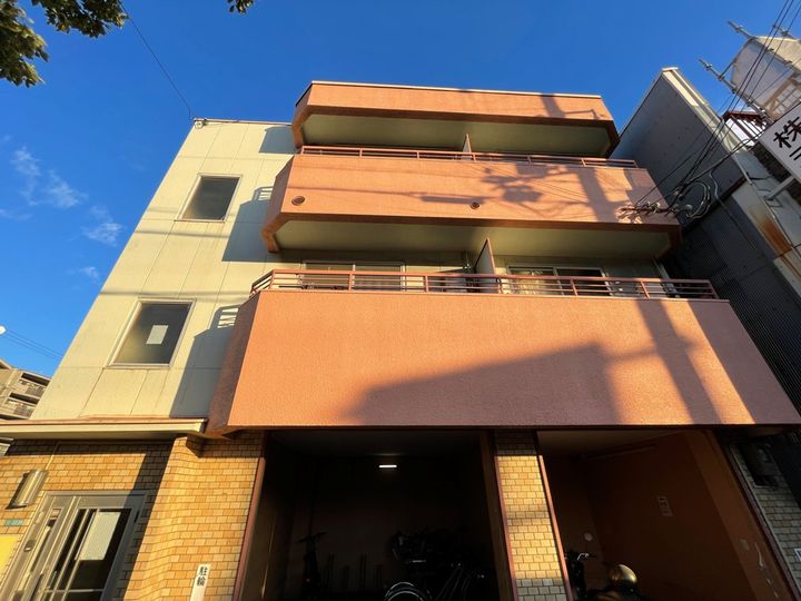 兵庫県西宮市笠屋町の賃貸マンションの外観