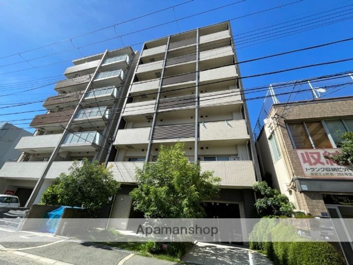 兵庫県西宮市江上町の賃貸マンションの外観