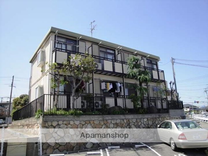 兵庫県西宮市上ケ原四番町の賃貸アパートの外観