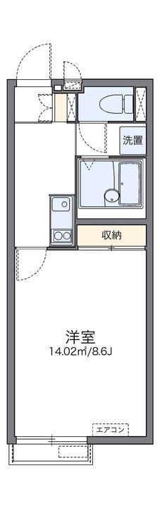 レオネクストめふの間取り