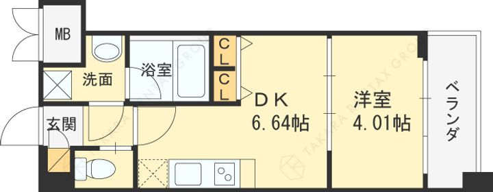 プレジオ西宮の間取り