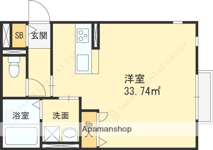 フレンズ上ヶ原の間取り