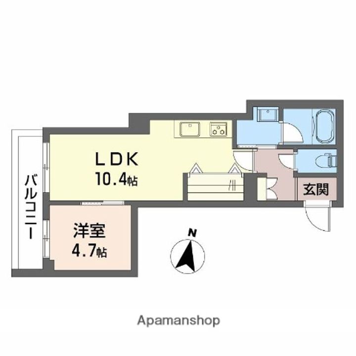 GRANDIOSO 伊丹203の間取り