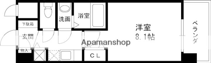西宮ルモンド甲子園の間取り
