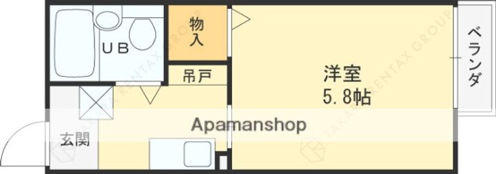 ハイムフォーリーフの間取り