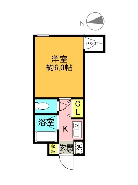 曙マンション103の間取り