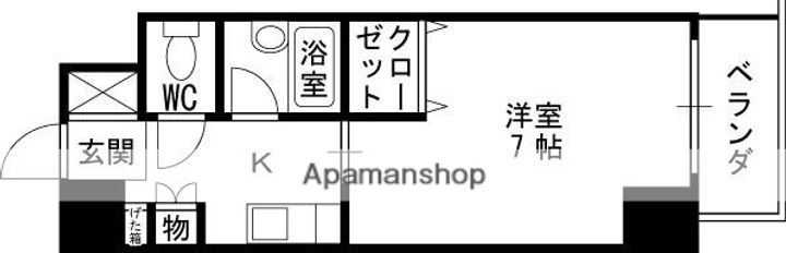 ブランベール甲東園の間取り