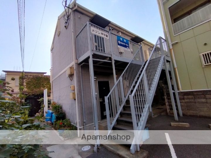 兵庫県西宮市甲子園町の賃貸アパートの外観