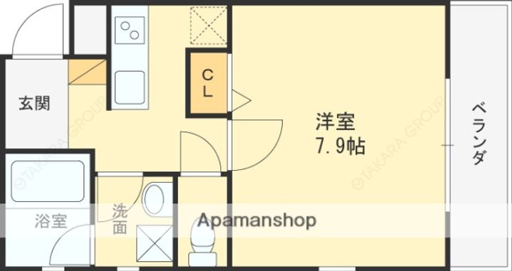 アーテリー塚口の間取り