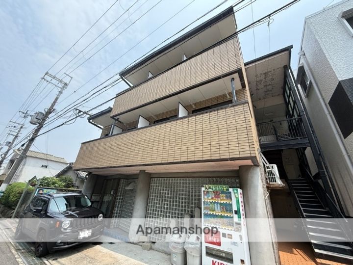 大阪府堺市東区西野の賃貸マンションの外観