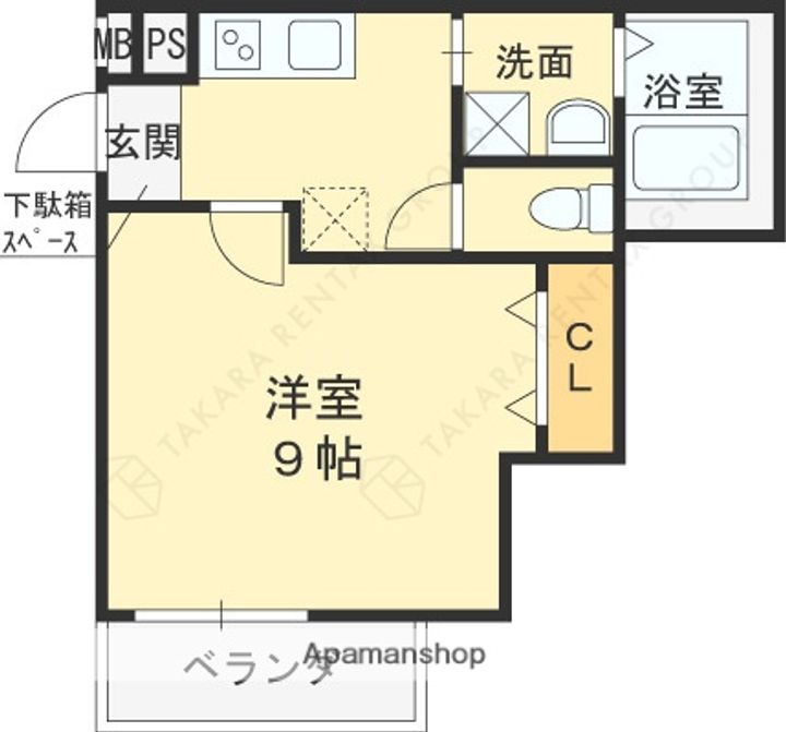 フジパレス宝塚光明町305の間取り
