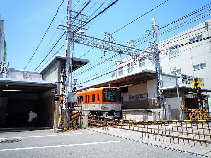 兵庫県芦屋市呉川町の賃貸アパートの周辺