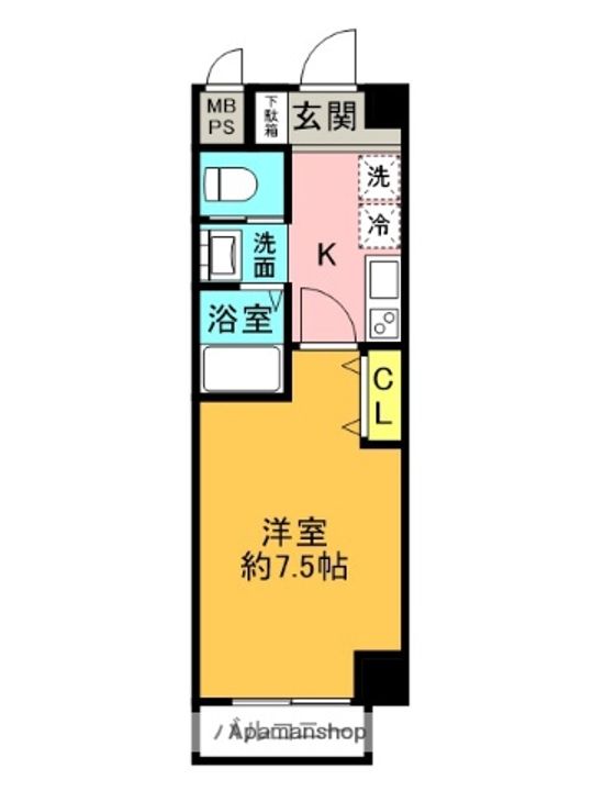 MABRANCHETTE弦月の間取り