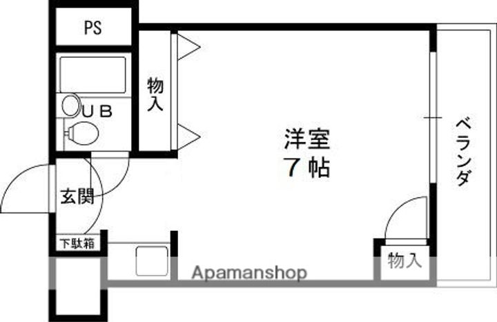 サンロイヤル西宮の間取り