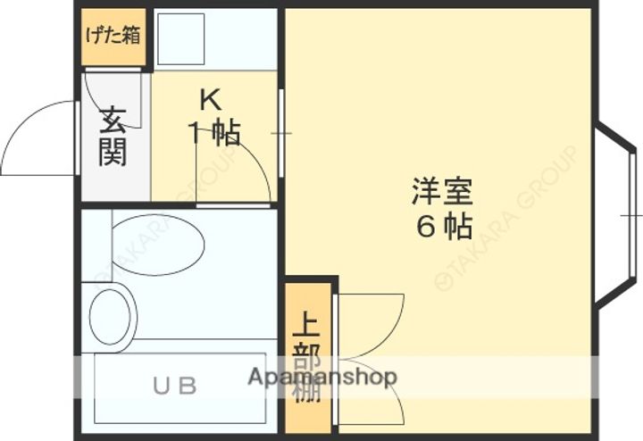 ロイヤル俊徳Ⅱ112の間取り