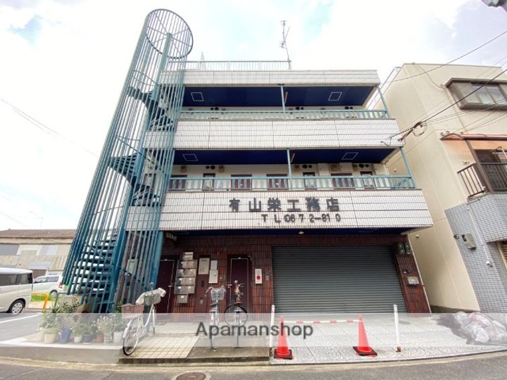 大阪府東大阪市瓜生堂2丁目の賃貸マンションの外観