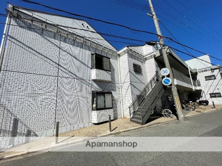 兵庫県西宮市荒木町の賃貸マンションの外観