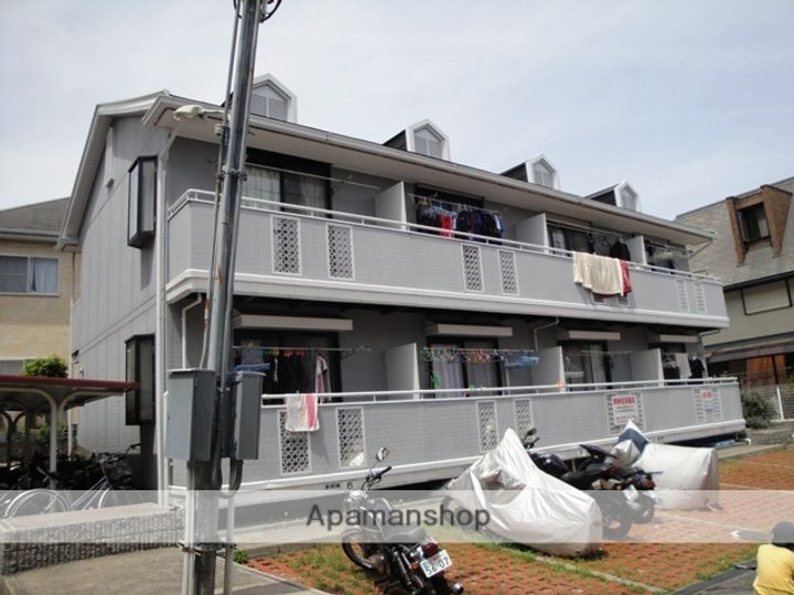 兵庫県西宮市仁川百合野町の賃貸アパートの外観