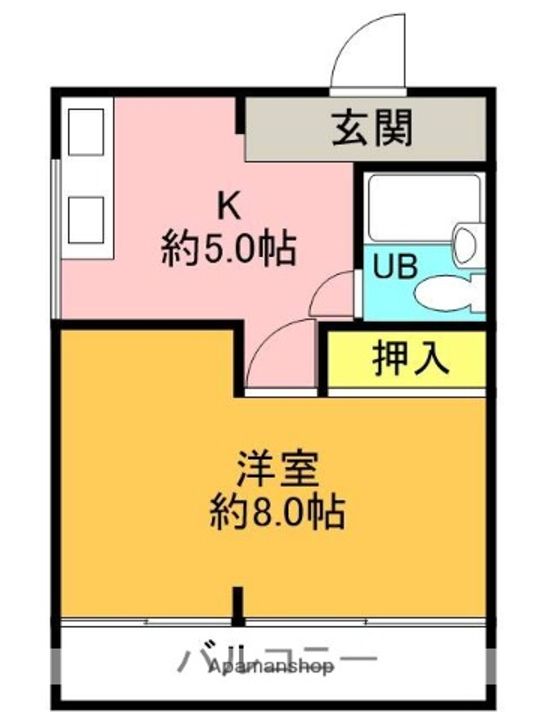 カーサ上甲子園の間取り