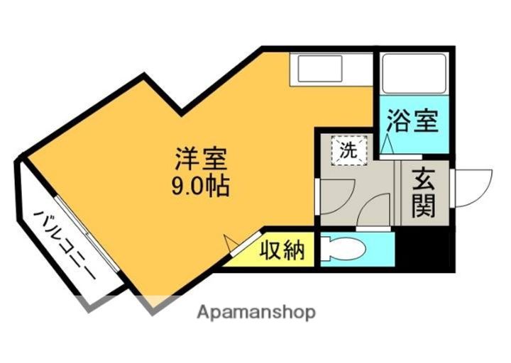 セレーン城跡の間取り