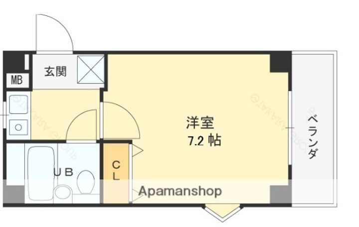 プレンティハウス201の間取り