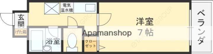 カサベルデ小阪の間取り