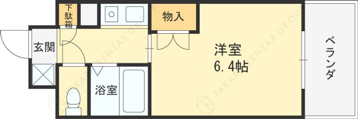 レジェンダリー武庫川の間取り