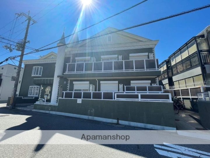 兵庫県西宮市門前町の賃貸アパートの外観