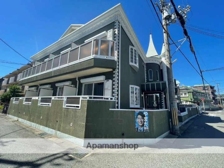 兵庫県西宮市門前町の賃貸アパートの外観