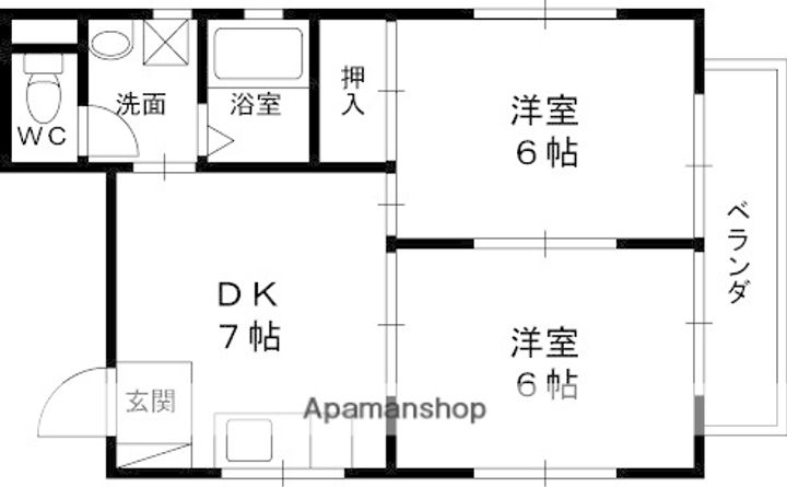 ノースヴィレッジの間取り